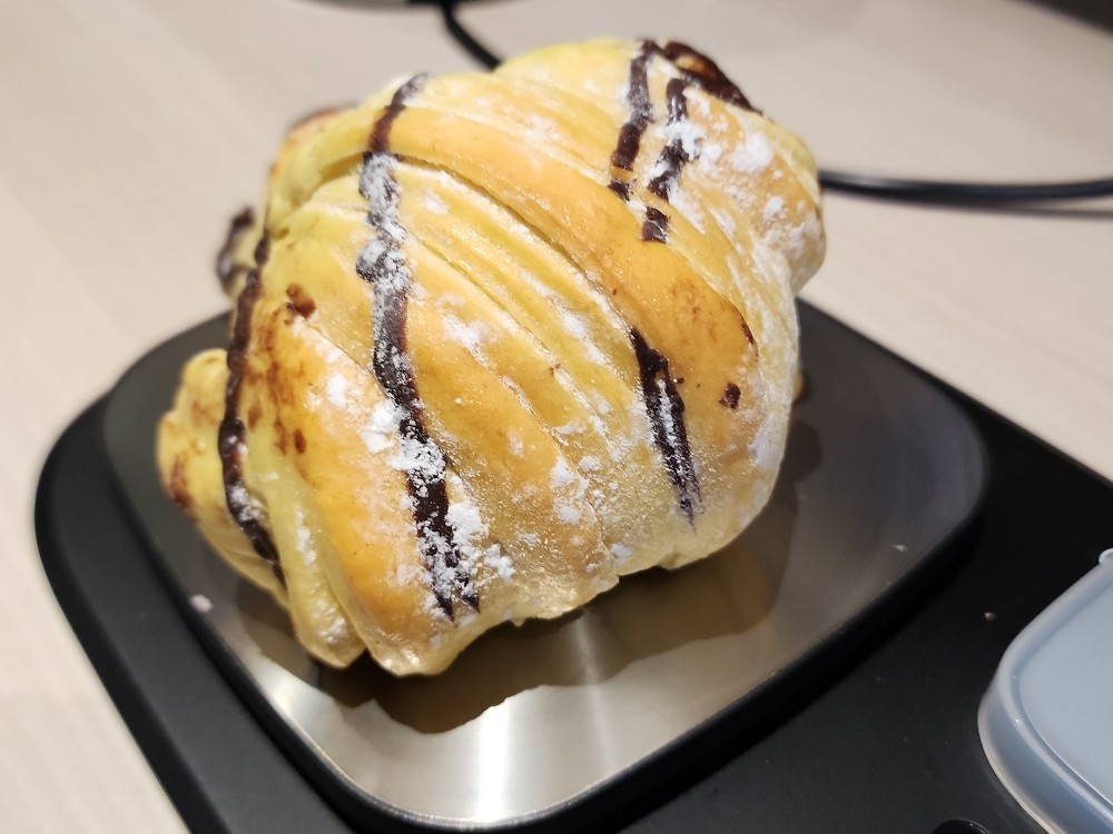 Briocheteig Croissant mit Kakaofüllung von Hütte90 | Hochgeladen von: Hütte90