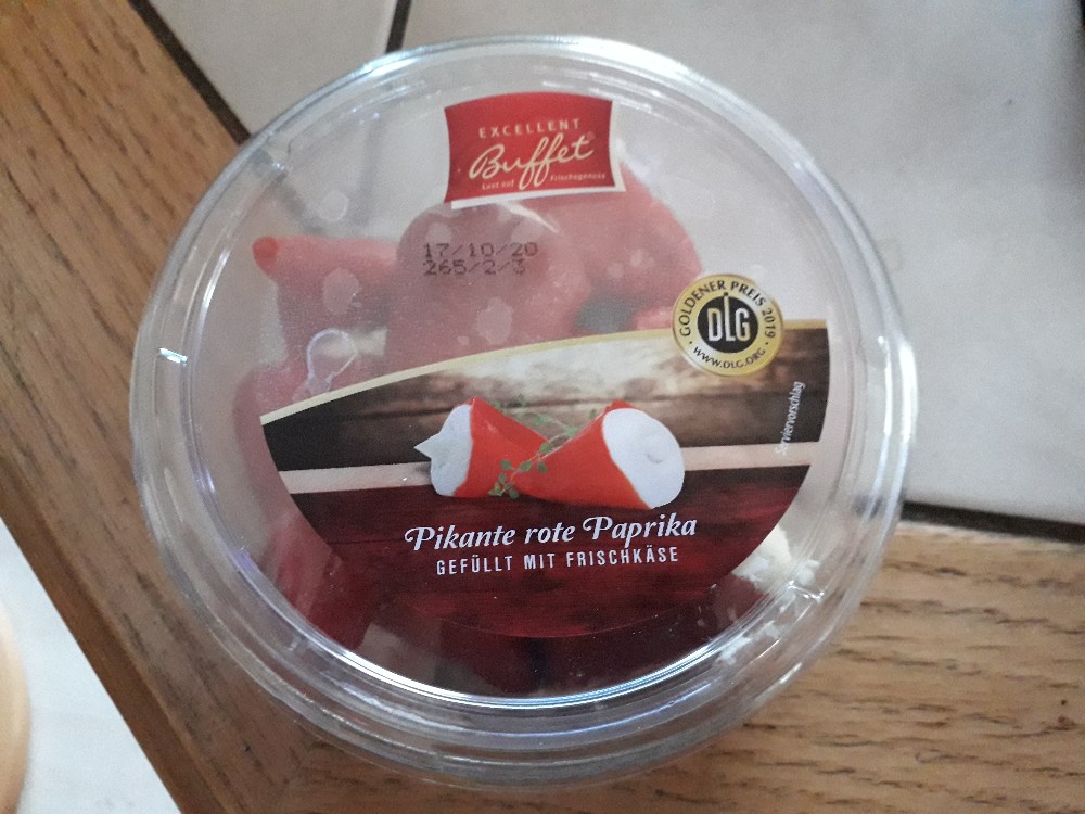 Pikante rote Paprika gefüllt mit Frischkäse, AntiPasti von Plunk | Hochgeladen von: Plunk
