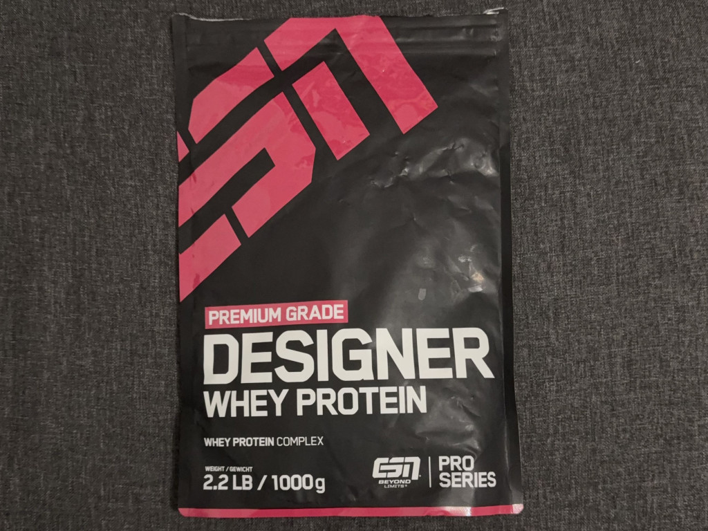 ESN Designer Whey Protein, Premium Grade von Muwahhid | Hochgeladen von: Muwahhid