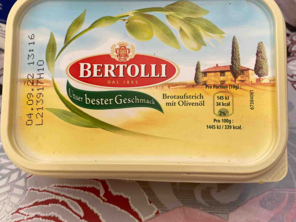 Bertolli Brotaufstrich, mit Olivenöl von Jensilein | Hochgeladen von: Jensilein