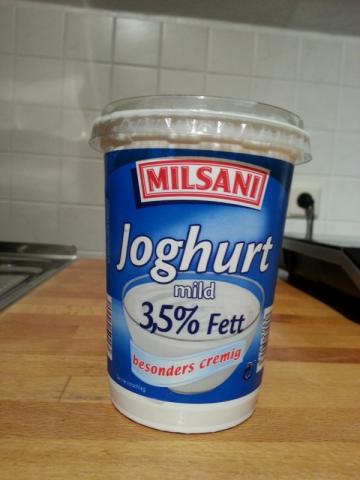 Milsani Joghurt mild 3,5% Fett | Hochgeladen von: kptnblaubeerkuc962