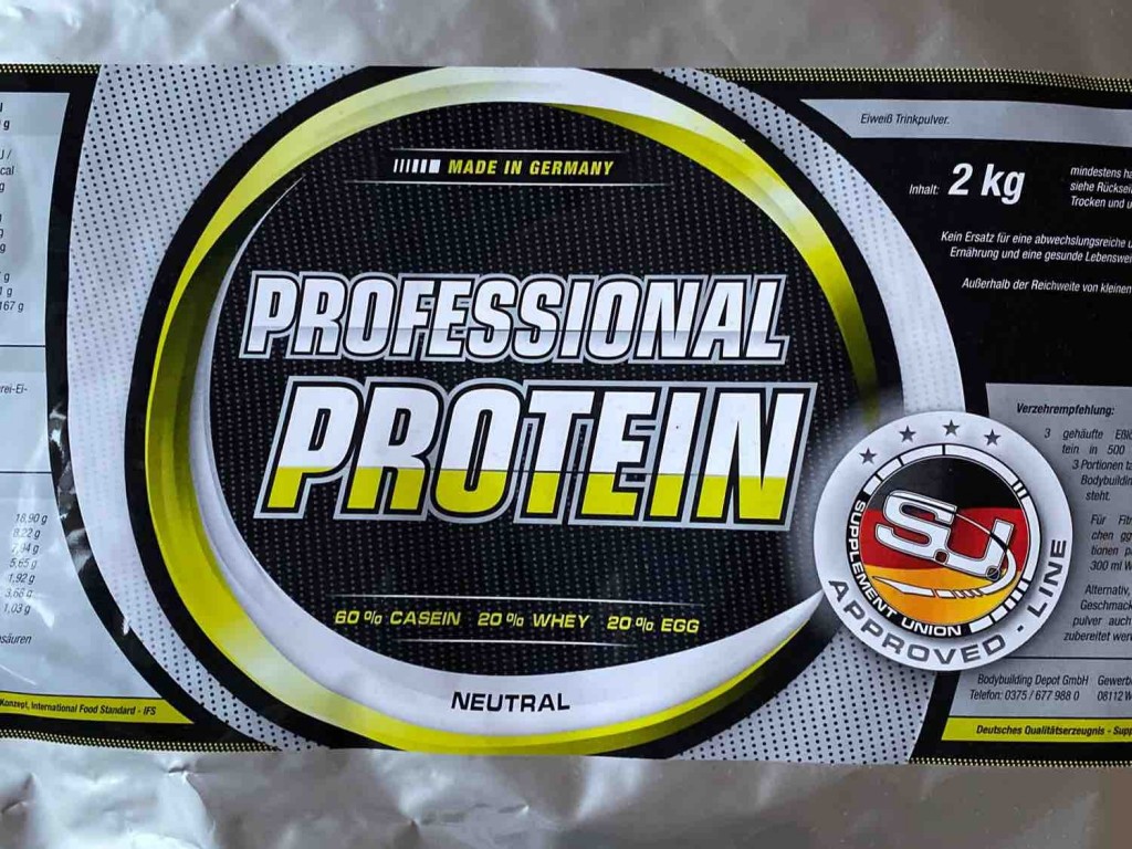 Bodybuilding-Depot S.U. Professional Protein von karo1703 | Hochgeladen von: karo1703
