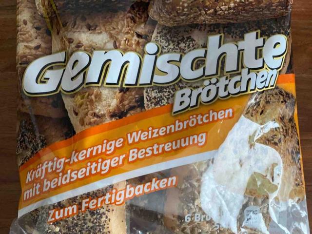 Gemischte Brötchen, kräftig-kernige Weizenbrötchen mit beidseiti | Hochgeladen von: NadiKo90