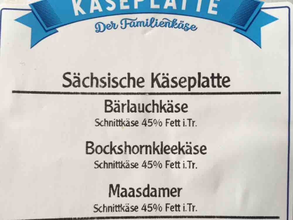 Sächsische Käseplatte - Maasdamer (Sorte 3) von Mette | Hochgeladen von: Mette