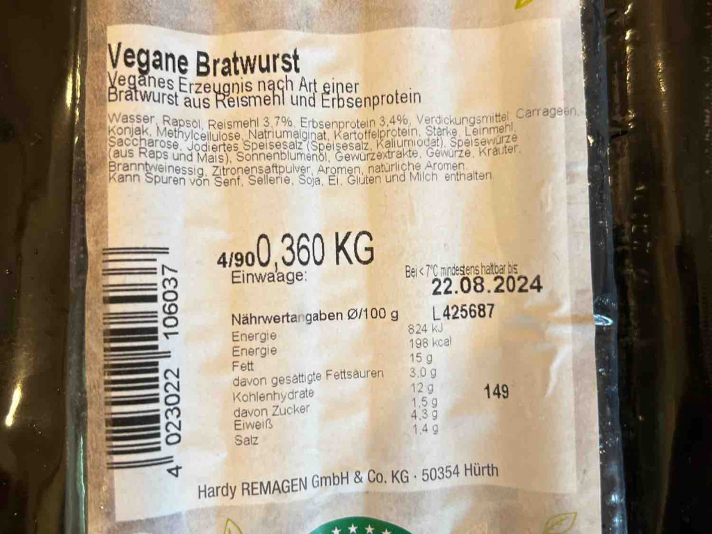 Vegane Bratwurst von Bomac | Hochgeladen von: Bomac