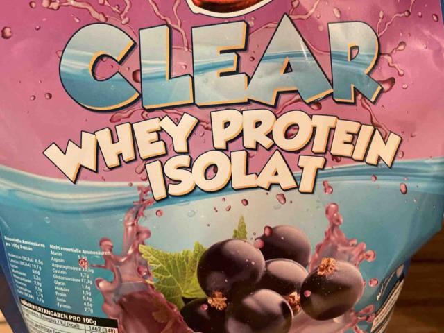 Clear Whey Protein Isolat, Cassis von LLB222 | Hochgeladen von: LLB222