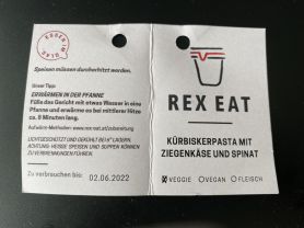 Rex Eat: Kürbiskernpasta mit Ziegenkäse und Spinat | Hochgeladen von: chriger
