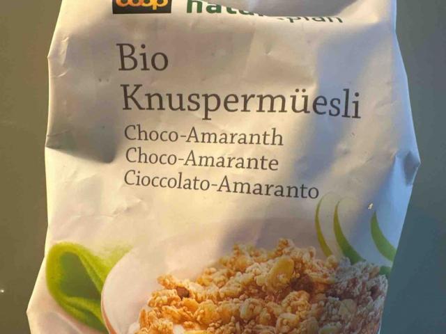 Bio Knuspermüesli Choco-Amaranth von Gueltennn | Hochgeladen von: Gueltennn