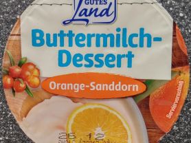 Buttermilch - Dessert, Orange - Sanddorn | Hochgeladen von: paulalfredwolf593