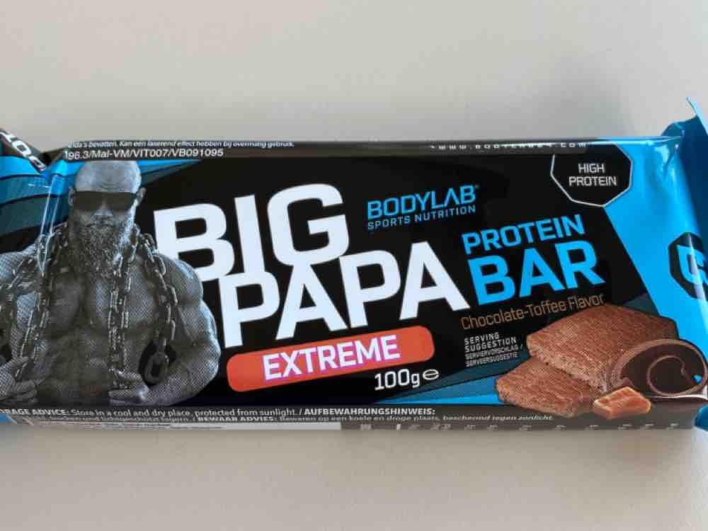 Big Papa Protein Bar, Chocolate Toffee Flavor von Rentfort | Hochgeladen von: Rentfort