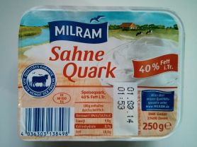 Sahne Quark, 40% Fett i.Tr. | Hochgeladen von: RandyMS