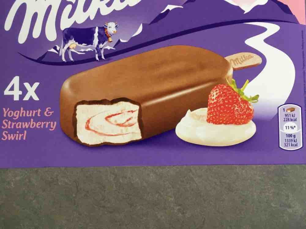 Yoghurt& Strawberry Swirl Milka, Milch von Stegan | Hochgeladen von: Stegan