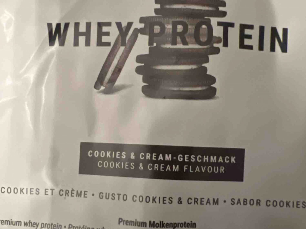 Whey Protein Cookies & Cream von EwiBear503 | Hochgeladen von: EwiBear503