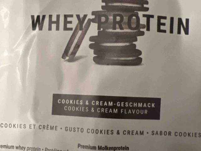 Whey Protein Cookies & Cream von EwiBear503 | Hochgeladen von: EwiBear503