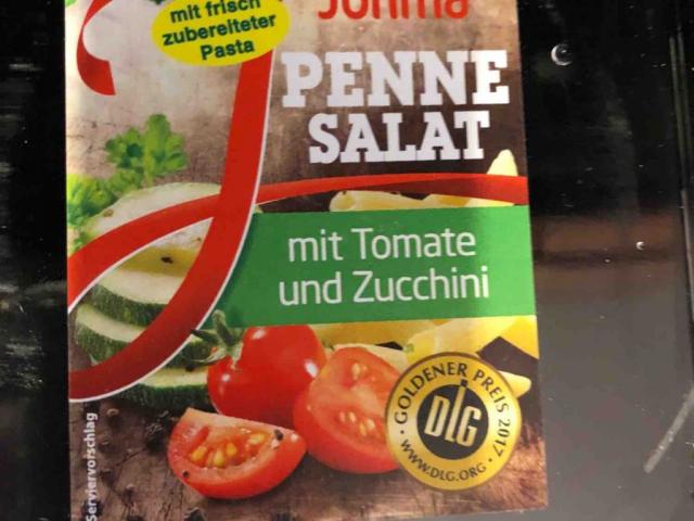 Penne Salat, mit Tomate und Zucchini  von hiavus486 | Hochgeladen von: hiavus486