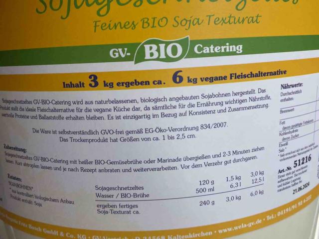 Sojageschnetzeltes, GV Bio  Catering von zottelzabel | Hochgeladen von: zottelzabel