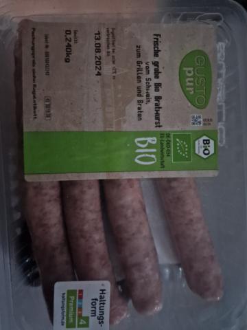 frische grobe Bio Bratwurst von DoroG | Hochgeladen von: DoroG