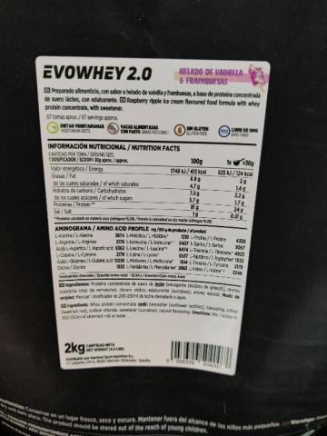 HSN EvoWhey 2.0 Himbeer Vanilleeis von eld | Hochgeladen von: eld