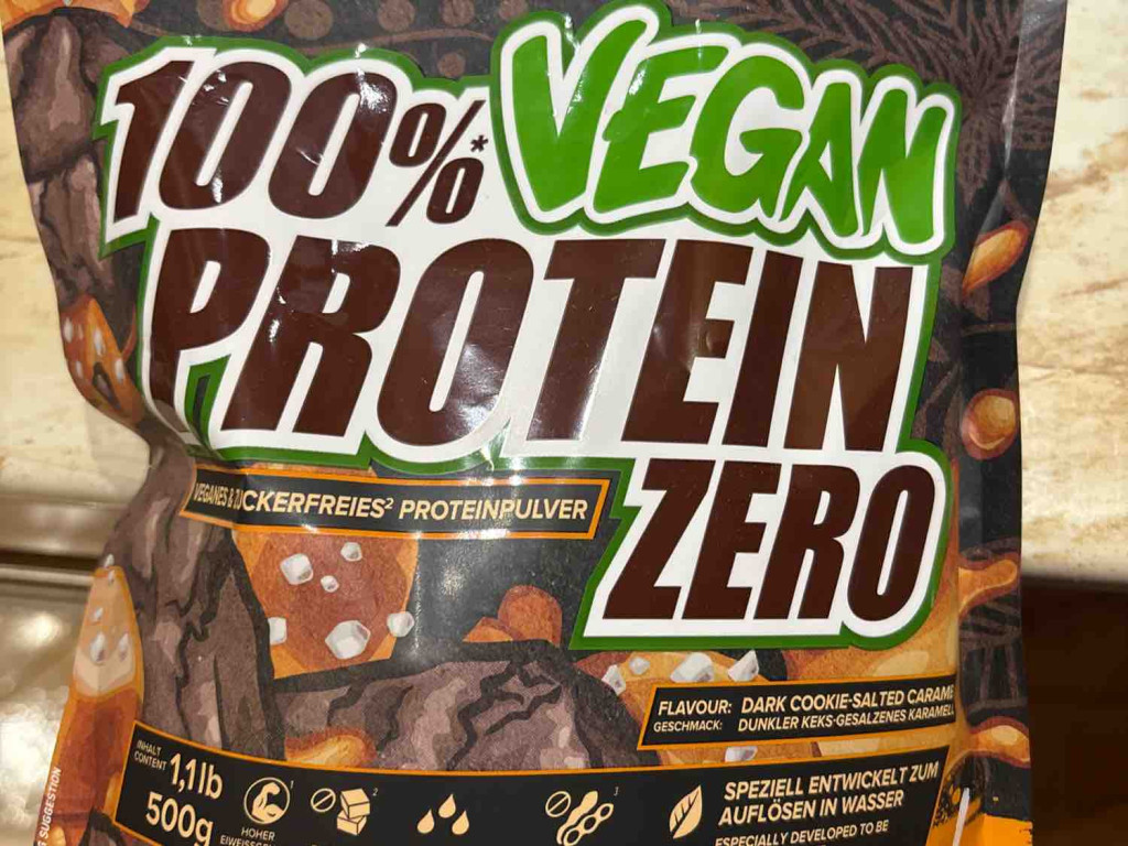 Vegan Protein Zero, Dark Cookie-Salted Caramel von Floh628 | Hochgeladen von: Floh628