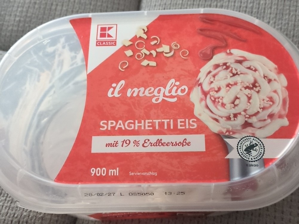 il meglio Spaghetti Eis, mit 19% Erdbeersoße von sebastian.herge | Hochgeladen von: sebastian.hergenhan il meglio Spaghetti Eis, mit 19% Erdbeersoße von sebastian.herge | Hochgeladen von: sebastian.hergenhan