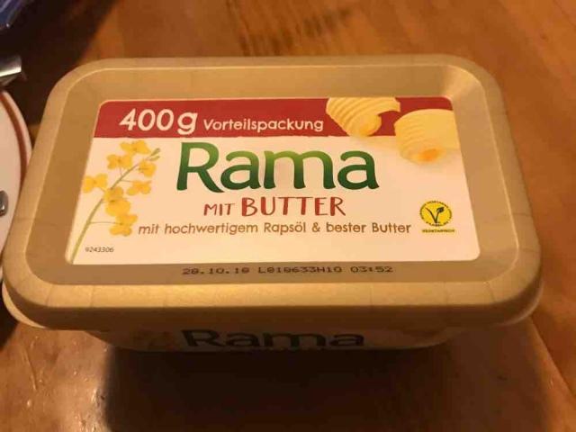 Rama mit Butter, mit hochwertigem Rapsöl  von LutzR | Hochgeladen von: LutzR