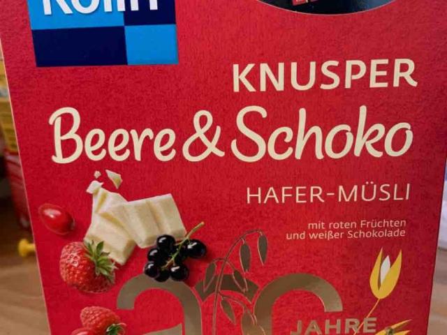 Knusper Beere & Schoko, Hafer-Müsli von robertklauser | Hochgeladen von: robertklauser