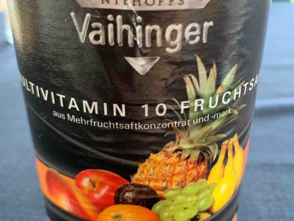 Multivitamin 10 Fruchtsaft, aus Mehrfruchtsaftkonzentrat und -ma | Hochgeladen von: Kristina21