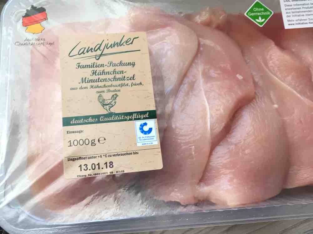 Hähnchen-Minutenschnitzel, XXL Aus dem Hähnchenbrustfilet von ma | Hochgeladen von: marcborgschulte533