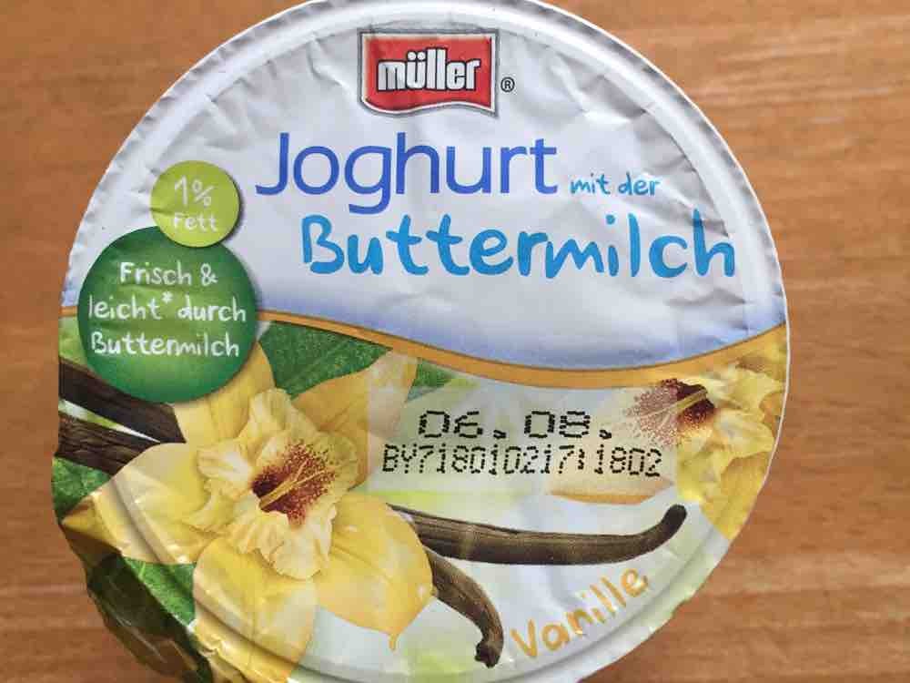 Joghurt mit der Buttermilch Vanille von inoffiziell | Hochgeladen von: inoffiziell