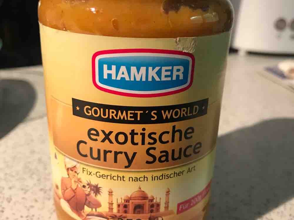 Hamker, exotische Curry Sauce Kalorien - Neue Produkte - Fddb