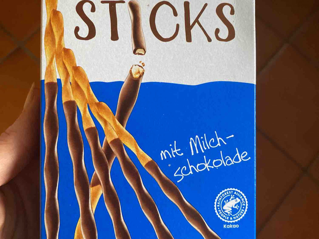 Schoko-Keks Sticks, Gebäckstäbchen mit 49% Milchschokolade von l | Hochgeladen von: laura02W
