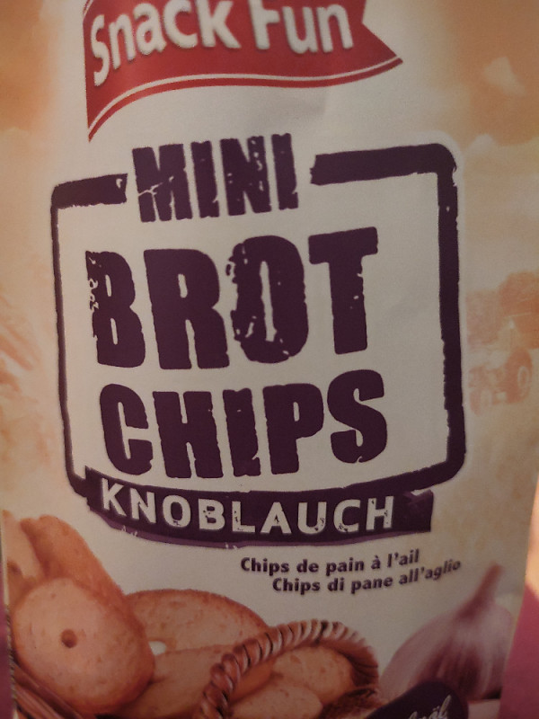 mini Brot Chips (Knoblauch) von Salzchips | Hochgeladen von: Salzchips