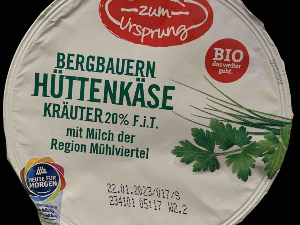 Bergbauern Hüttenkäse Kräuter, 20% F.I.T. von regi81 | Hochgeladen von: regi81