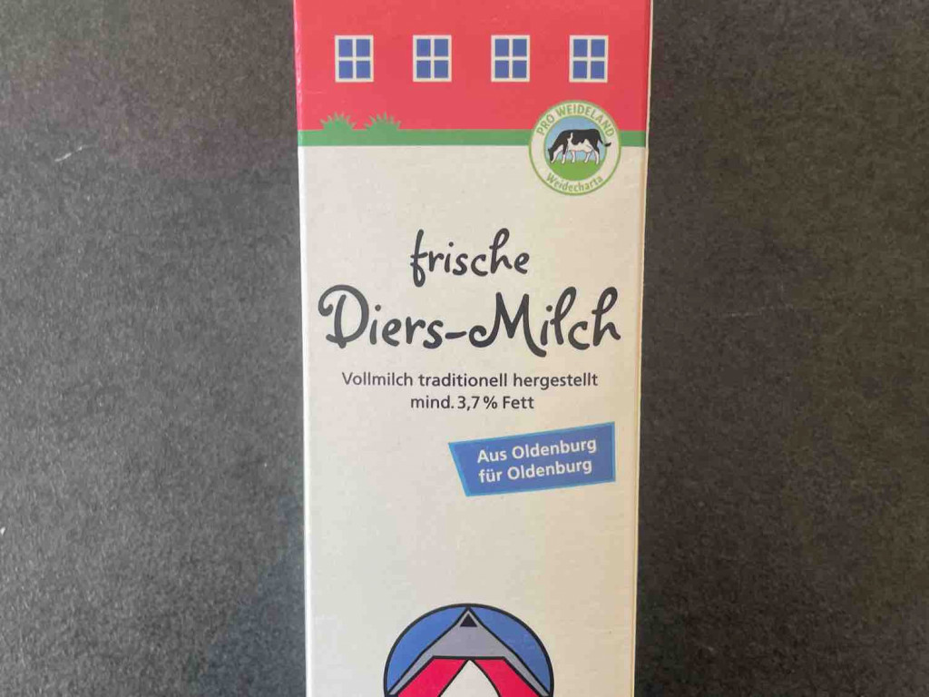 Milchhof Diers Vollmilch, min. 3,5% von lenakatinka | Hochgeladen von: lenakatinka