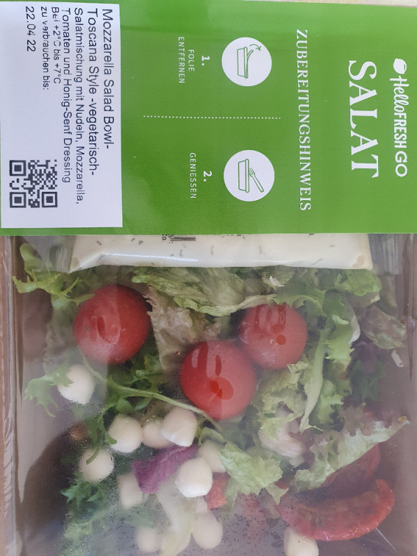 Mozzarella Salad Bowl - Toscana Style, vegetarisch von JuNic | Hochgeladen von: JuNic