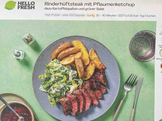 HelloFresh Rinderhüftsteak mit Pflaumenketchup von chrisschneid1 | Hochgeladen von: chrisschneid1