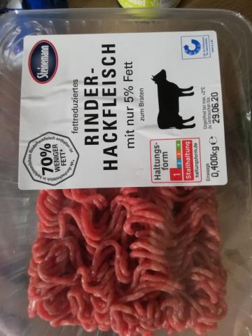 Rinderhackfleisch mit 5% Fett (70% weniger) | Hochgeladen von: MichaBB