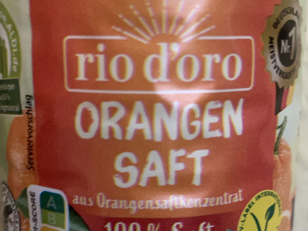 Orangensaft, rio d‘oro von Loeschgeraet | Hochgeladen von: Loeschgeraet