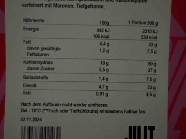 Rindfleischgulasch, mit Apfelrotkohl und Kartoffelpüree verfeine | Hochgeladen von: Ralf79