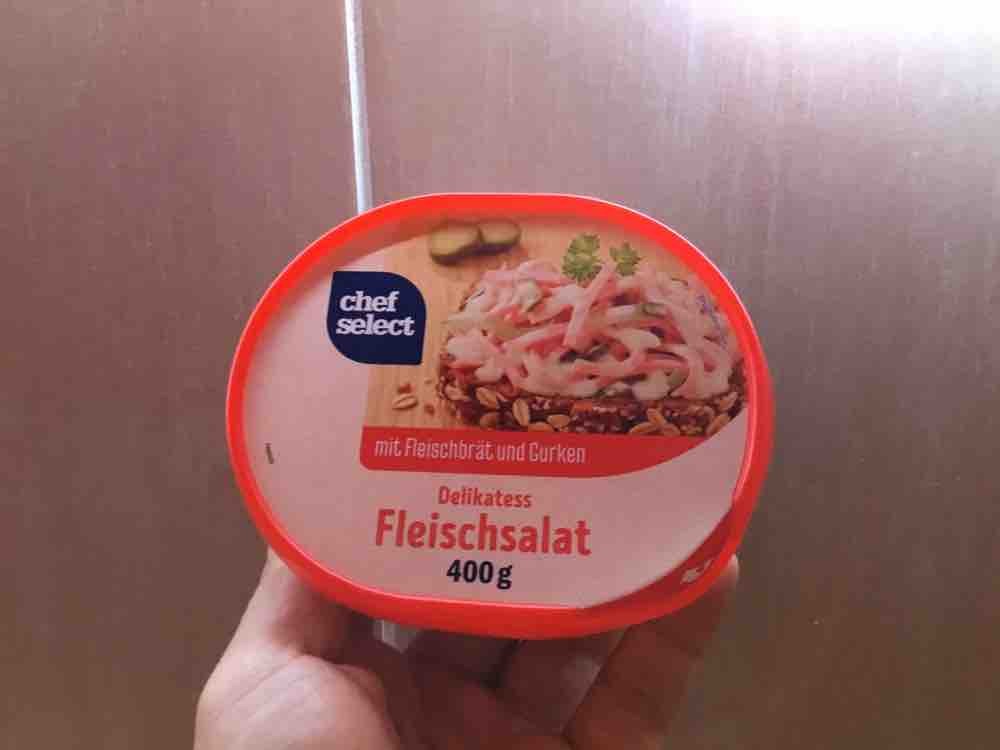 New products Fddb - Calories Fleischsalat Chef - Select,