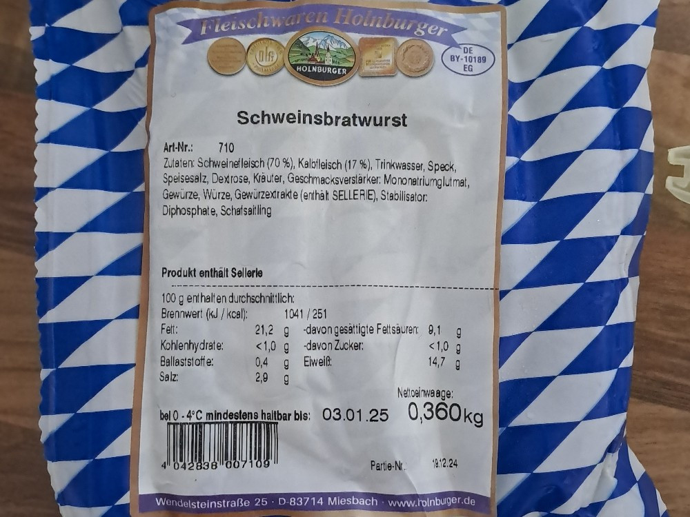 Schweinsbratwurst von tobik1111 | Hochgeladen von: tobik1111