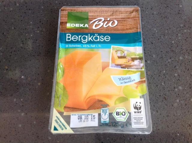 Bio Bergkäse, in Scheiben 45% Fett i. Tr. | Hochgeladen von: masertor