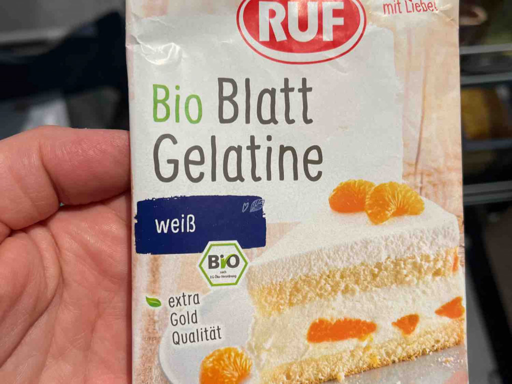 Bio Speise-Gelatine , Weiß  von kiki813005 | Hochgeladen von: kiki813005