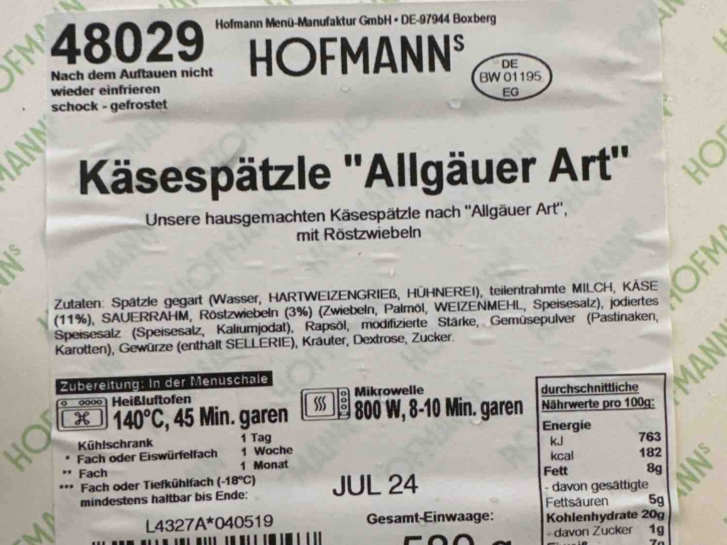 Käsespätzle „Allgäuer Art“ von redlav | Hochgeladen von: redlav