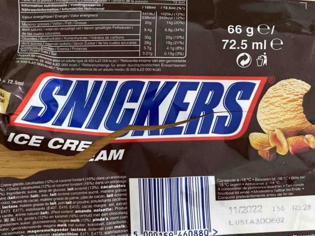 Snickers Ice Cream by Tam1108 | Uploaded by: Tam1108