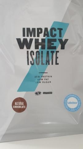 Impact Whey Isolate Natural Chocolate von robertlange1997523 | Hochgeladen von: robertlange1997523