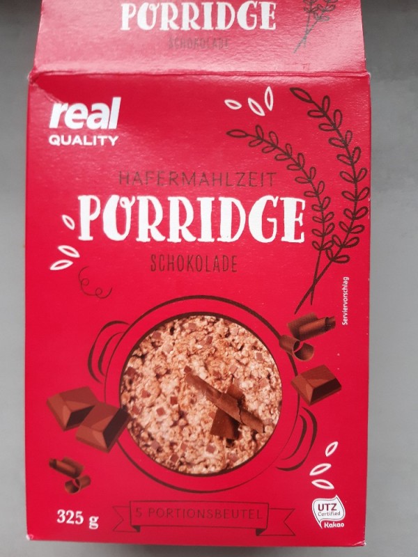 Hafermahlzeit Porridge Schokolade, (zubereitet) von Grrr | Hochgeladen von: Grrr