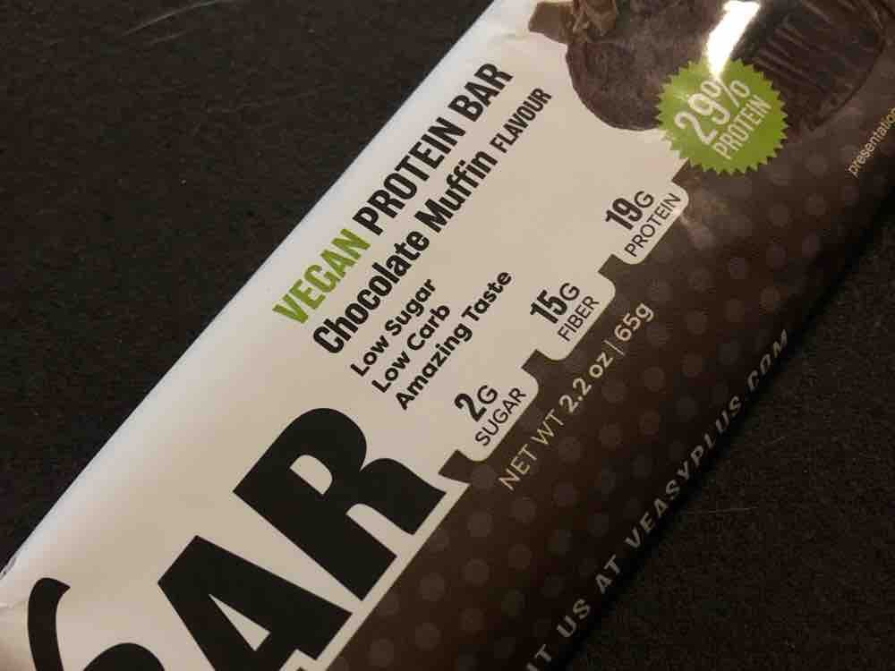 Vegan Protein Bar, Chocolate Muffin Flavour von Bettuey | Hochgeladen von: Bettuey