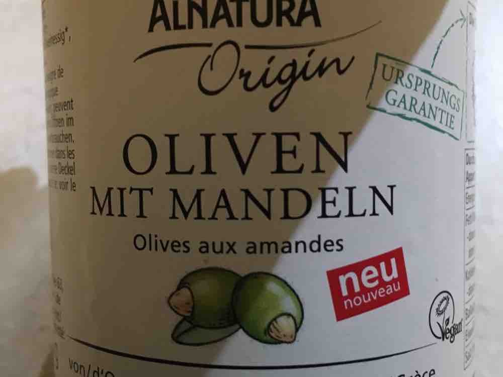 Grüne Oliven mit Mandeln, ohne Stein von Emmy | Hochgeladen von: Emmy