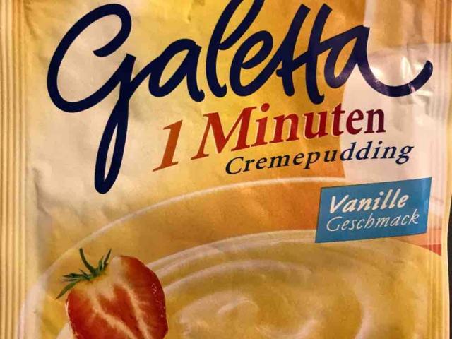 Galetta 1 Minute Cremepudding Vanille, unzubereitet von Dorintje | Hochgeladen von: Dorintje